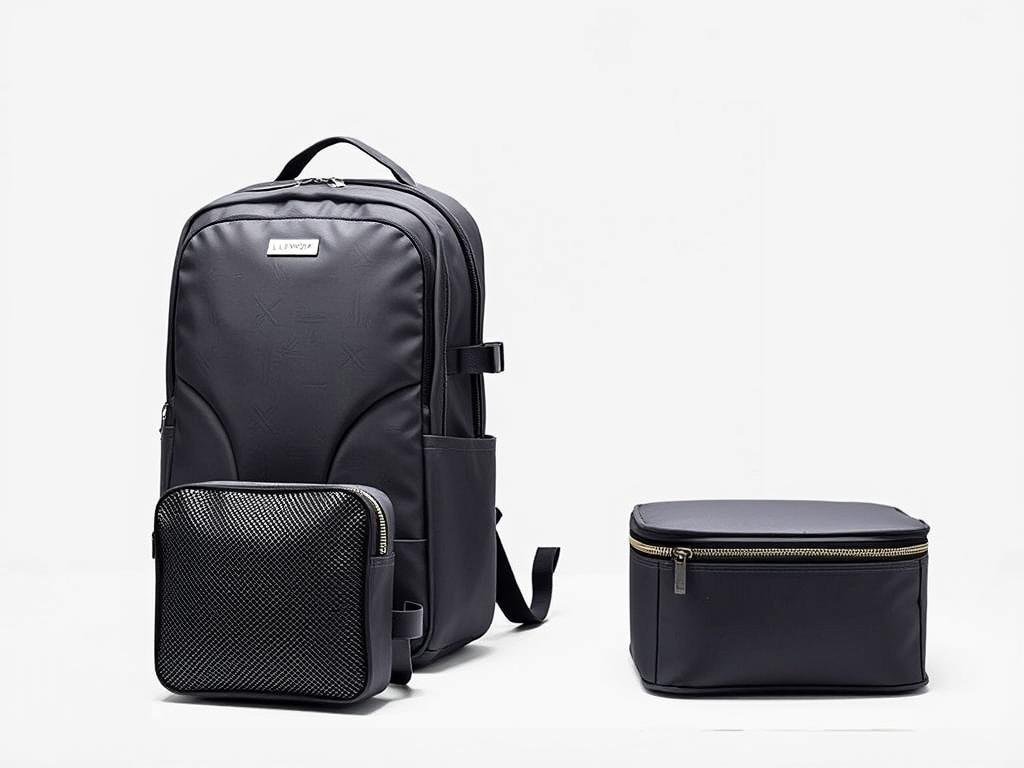 LOVEVOOK Travel Backpack with the two included packing cubes shown separately LOVEVOOK Travel Backpack with the two included packing cubes shown separately