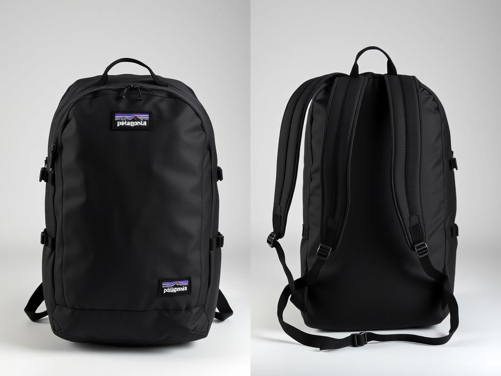 Patagonia Black Hole MLC 45L travel backpack in black color