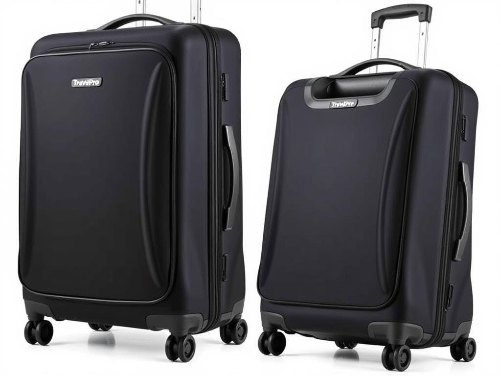 Travelpro Maxlite 5 21-inch spinner carry-on luggage in black color